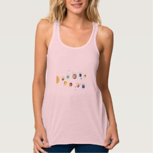 Solar System Planets Kids Knowledge Outer Space Singlet