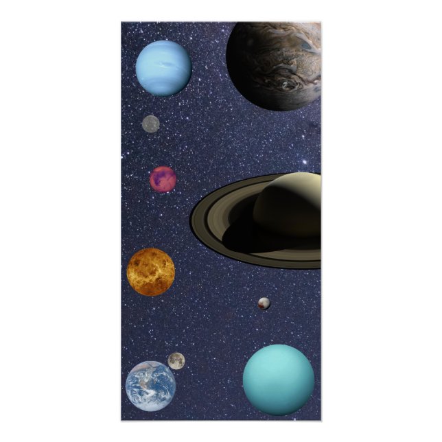 Solar system planets poster (Front)