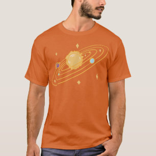 Solar System Planets Science Space Boys Girls2260 T-Shirt