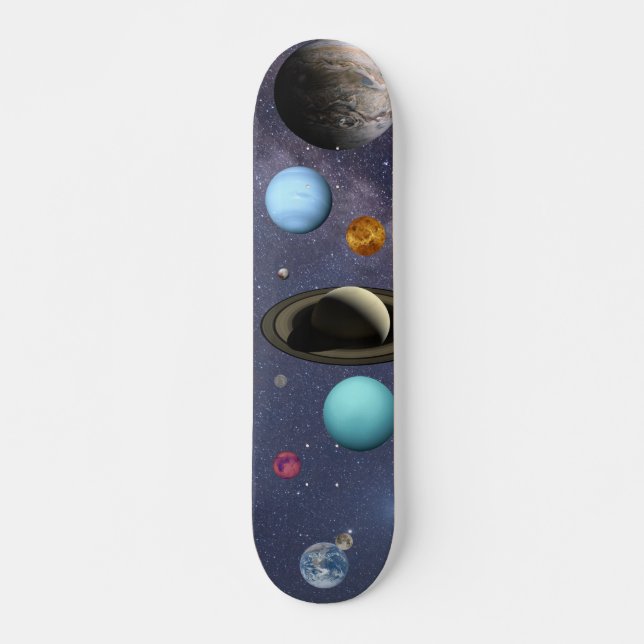 Solar system planets Skateboard (Front)