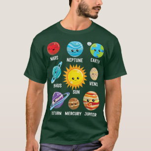 Solar System Planets  T-Shirt