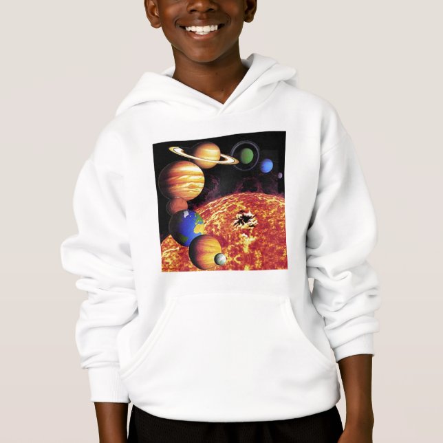 Solar System Planets T-Shirt (Front)