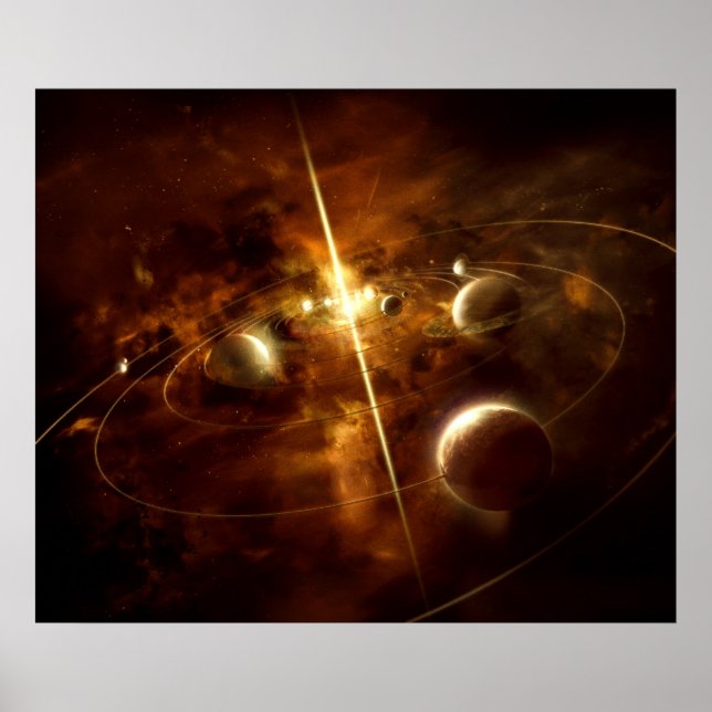 Solar System Poster (Front)