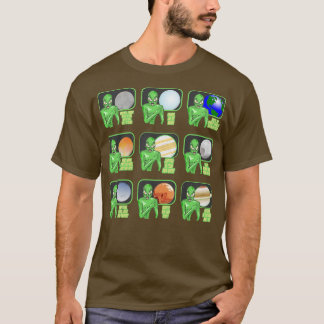 Solar System Space Travel T-Shirt