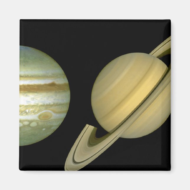 Solar Sytem ~ Long View Magnet (Front)