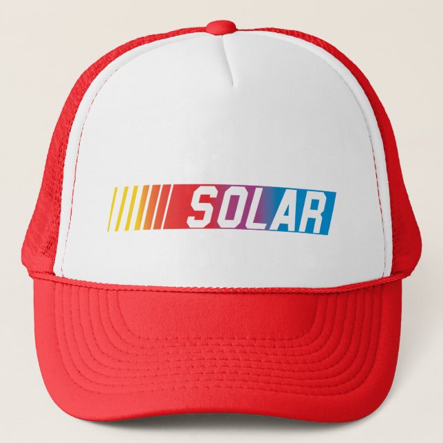 Solar Trucker Hat (Front)