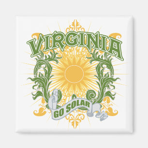 Solar Virginia Magnet