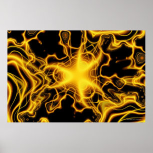 Solar Waves Poster