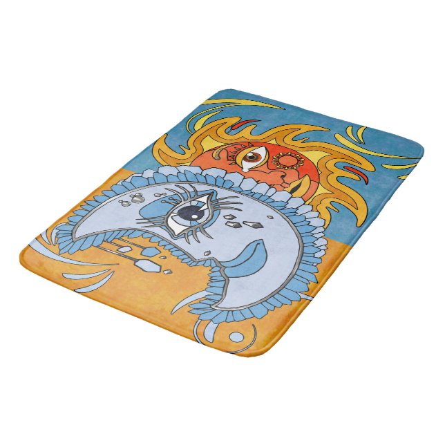 SolarEclipse Bath Mat (Angled)