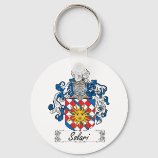 Solari Family Crest Key Ring