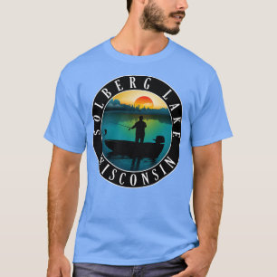 Solberg Lake Wisconsin Fishing T-Shirt
