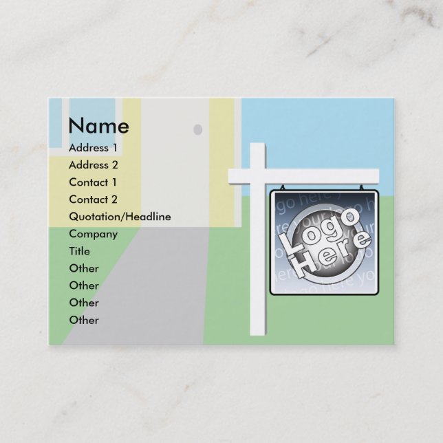 Sold - Chubby Business Card (Front)