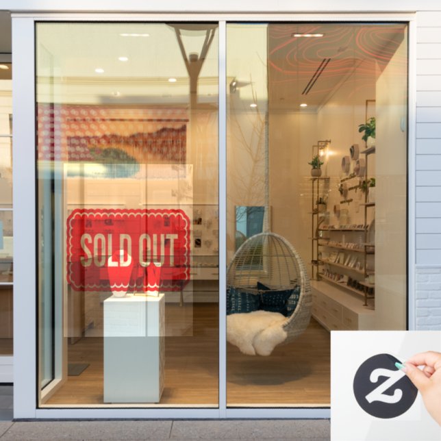 Sold Out  (Store Window)