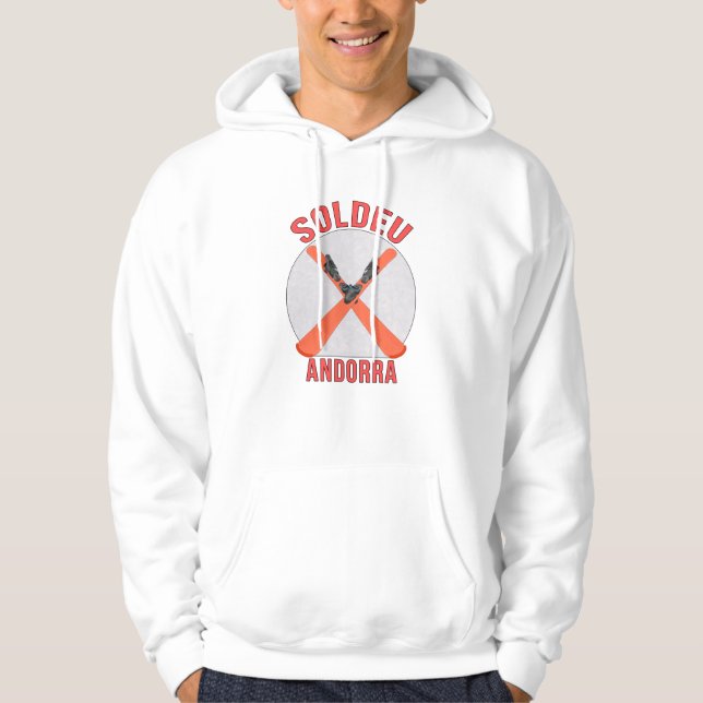 Soldeu, Andorra Hoodie (Front)