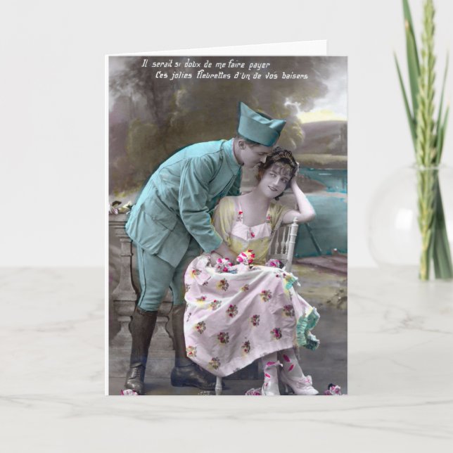 Soldier and Lover Invitation (Front)