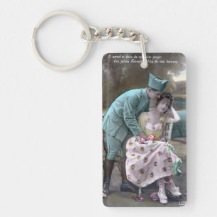 Soldier and Lover Key Ring