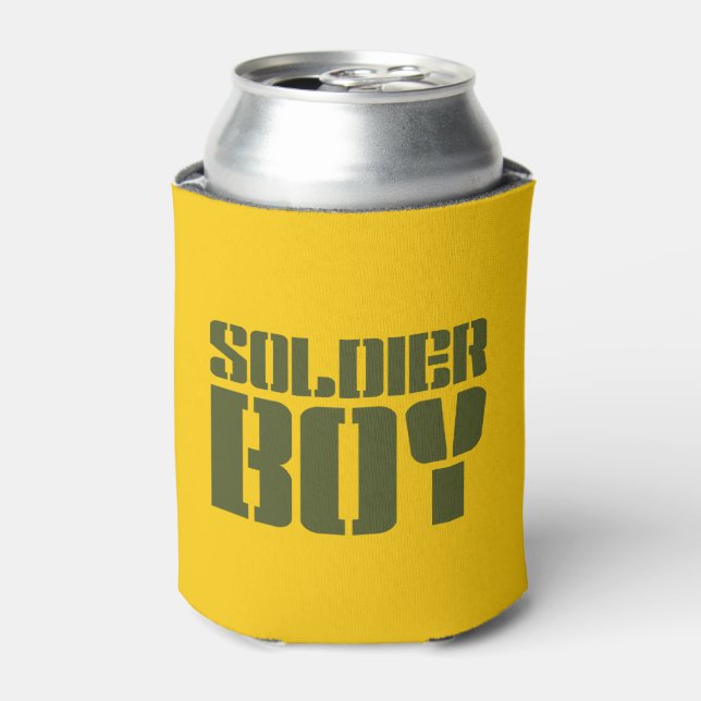 SOLDIER BOY CAN COOLER (Can Front)