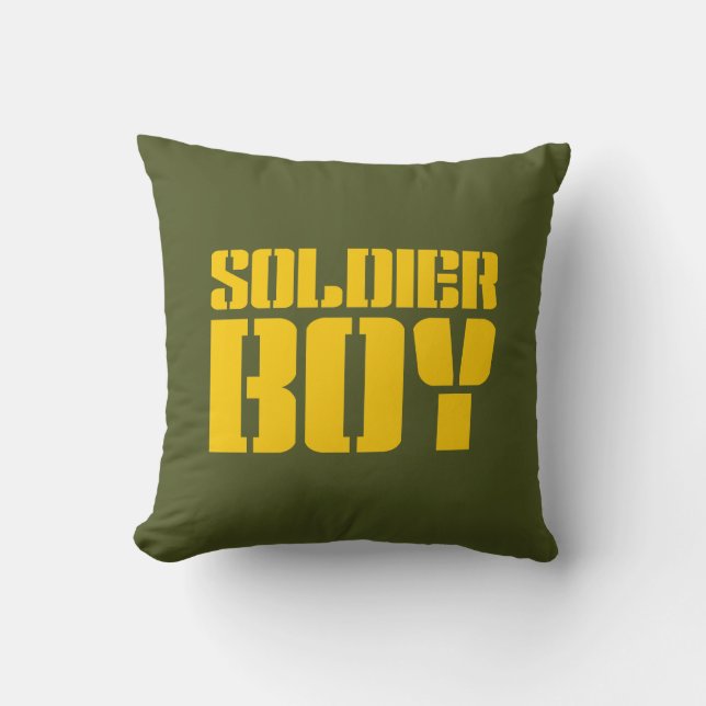 SOLDIER BOY CUSHION (Front)