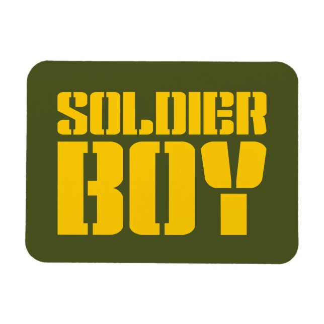 SOLDIER BOY MAGNET (Horizontal)