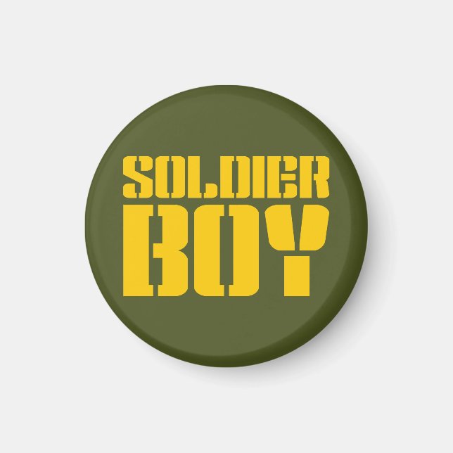 SOLDIER BOY MAGNET (Front)