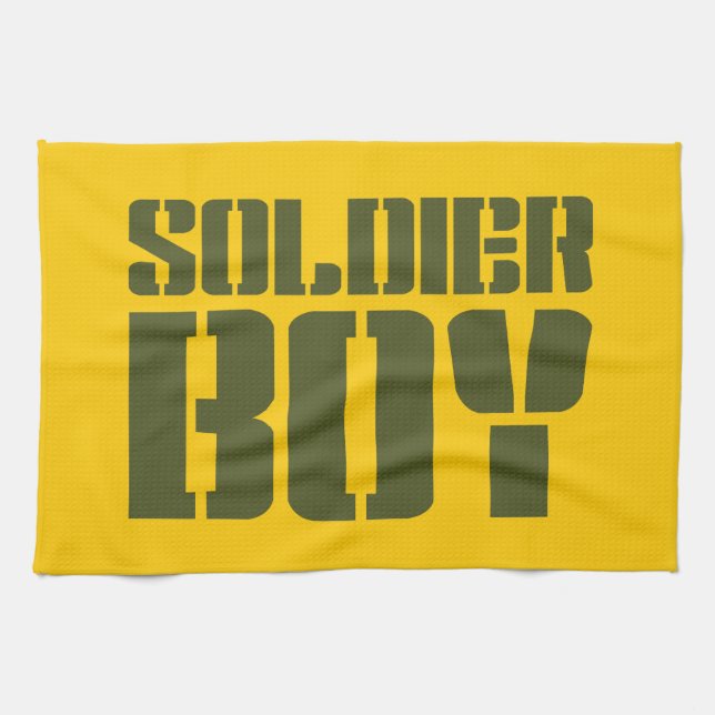 SOLDIER BOY TEA TOWEL (Horizontal)