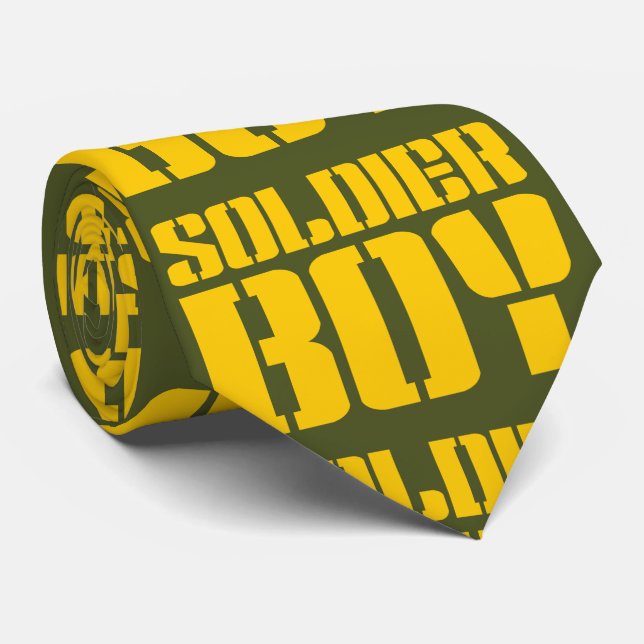 SOLDIER BOY TIE (Rolled)