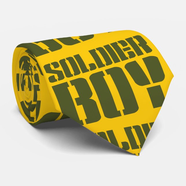 SOLDIER BOY TIE (Rolled)