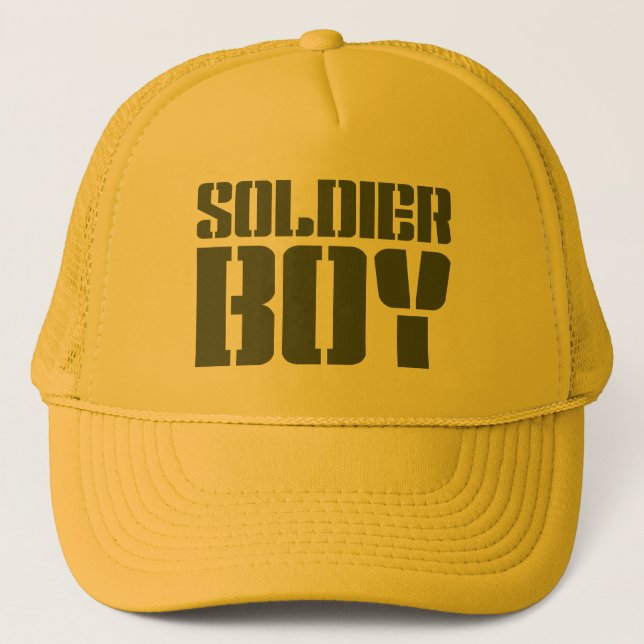 SOLDIER BOY TRUCKER HAT (Front)