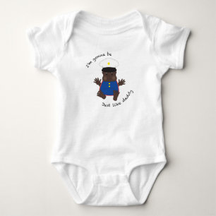 Soldier daddy - dressy baby bodysuit