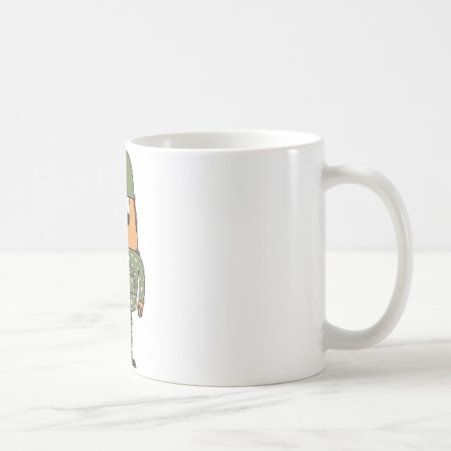 Soldier Egg Coffee Mug (Right)