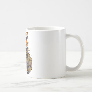 Soldier Fox Army Military Fox Coffee Mug