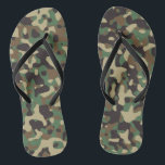 Soldier Joe GI Camouflage Party Flip Flops<br><div class="desc">Wear these camouflage military party flip flops to your birthday,  soldier party or GI JOE theme party!  Makes fabulous party favours.  Available in sizes for any age,  for anyone!  Look for other fun ideas all part of the GI Camouflage collection.</div>