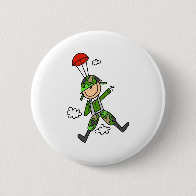 Soldier Jumper 6 Cm Round Badge (Front)
