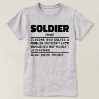 Soldier Noun Definition Retired Veteran Dad Cool