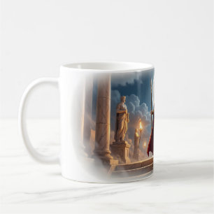 Soldier of Love Roman Warrior Woman Mug
