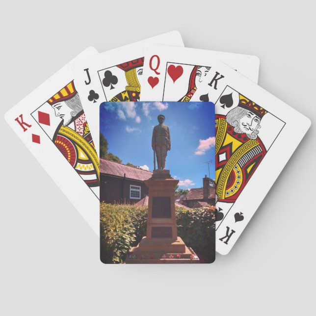 Soldier Playing Cards (Back)