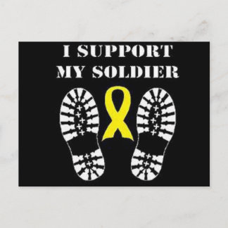 SOLDIER POSTCARD