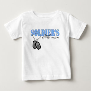 Soldier' s Little Man Baby T-Shirt