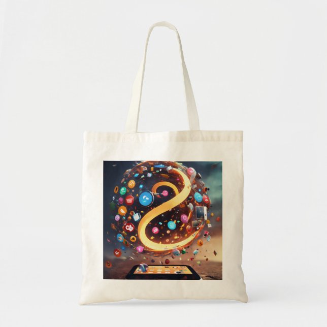 soldier tote bag (Front)