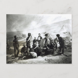 Soldiers in the Crimea, c.1855 Postcard