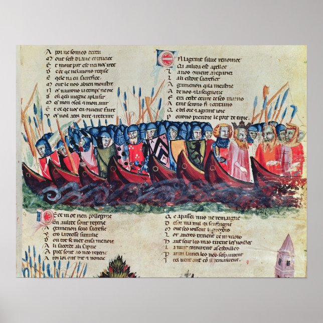 Soldiers in their Ships Poster (Front)