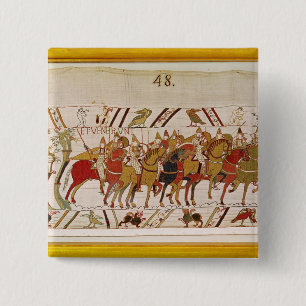 Soldiers leaving Hastings to do battle with 15 Cm Square Badge