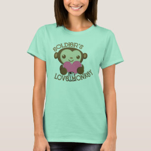 Soldier's Love Monkey T-Shirt