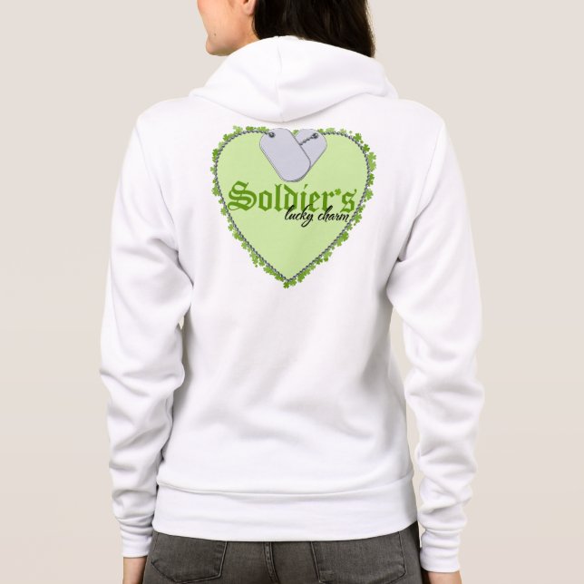 Soldier's Lucky Charm Hoodie (Back)