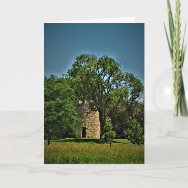 "Soldiers Memorial Park" Easter Card (Front)