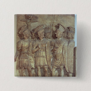 Soldiers of the Praetorian Guard, relief 15 Cm Square Badge