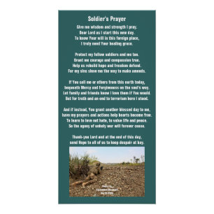 Soldier's Prayer Poster