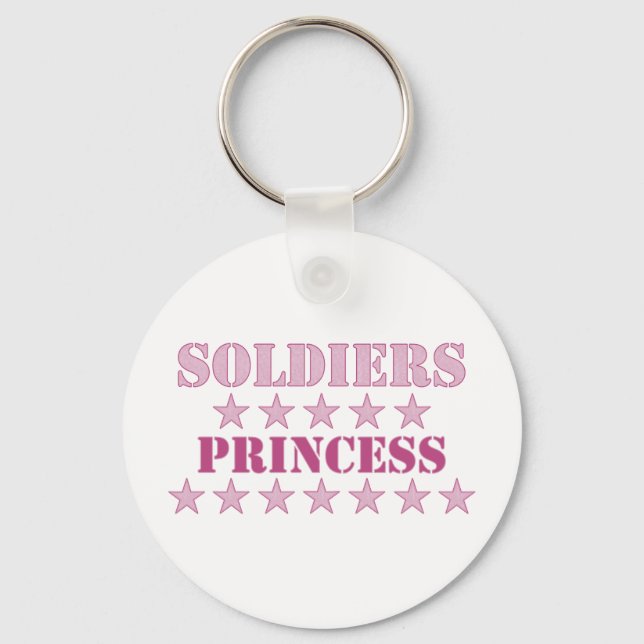 Soldiers Princess Key Ring (Front)