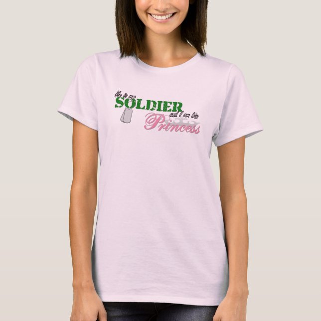 Soldier's Princess Organic Tee (Front)