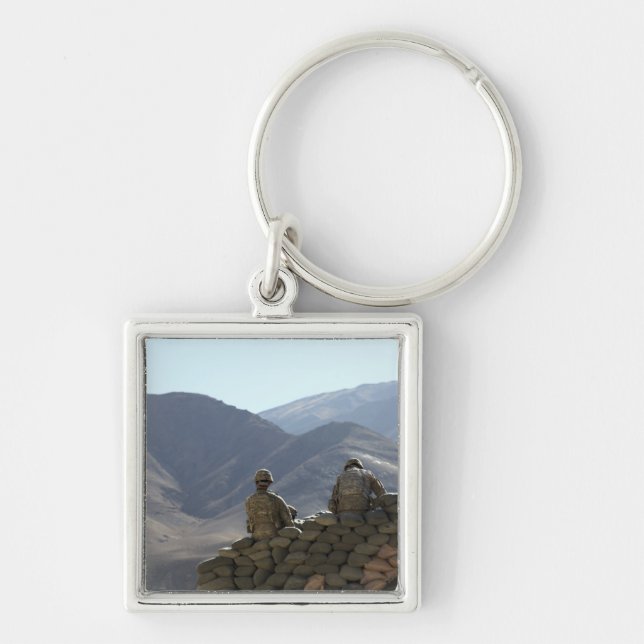 soldiers run communications equipment key ring (Front)